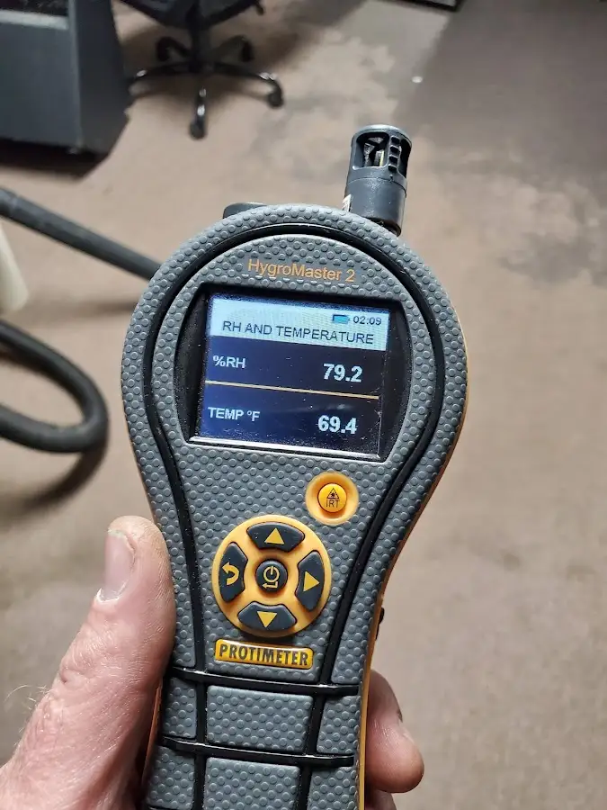 Moisture meter humidity assessment for Mold Remediation & Removal in Pelican Bay